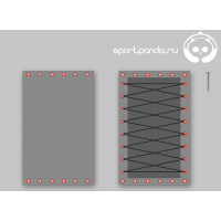 Стеновые протекторы на шнуровке Sport Panda